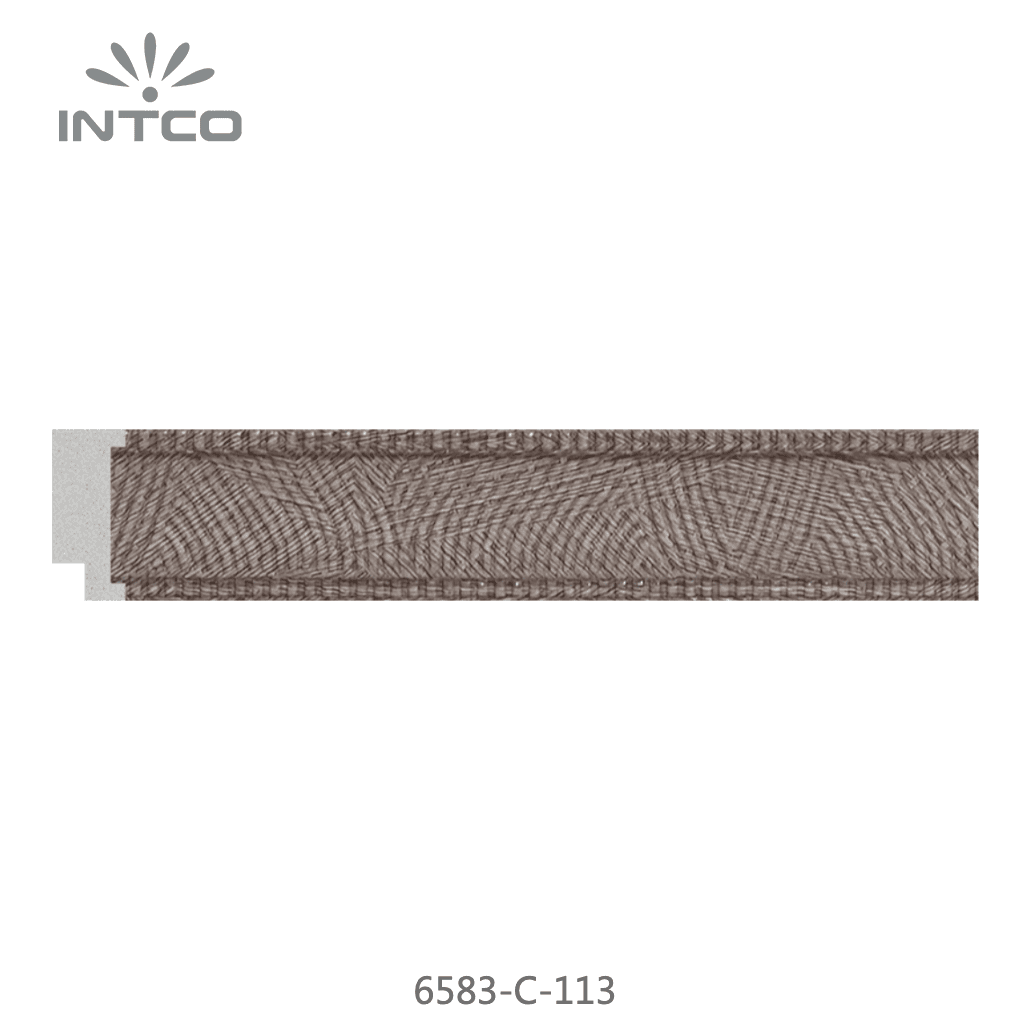 6583-C-113 — 2.54cm Natural PS Moldura para Quadro
