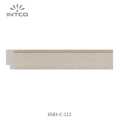 6583-C-112 — 2.54cm Natur PS Bilderrahmenleiste