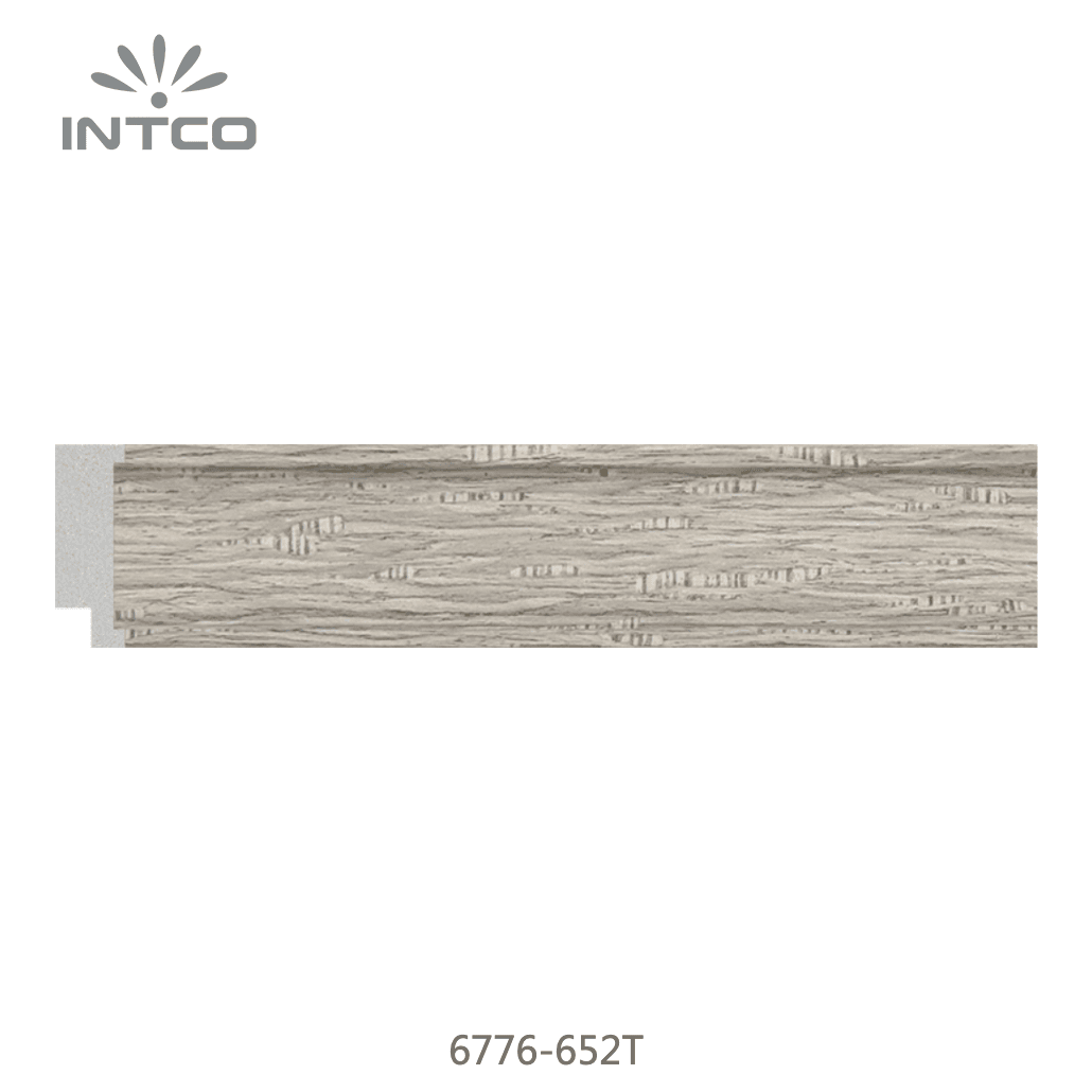 6776-652T — 2.8cm Natur PS Bilderrahmenleiste