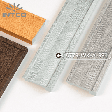 6779-WK-A-991 — 7.62cm Natural PS Moldura para Marco de Fotos