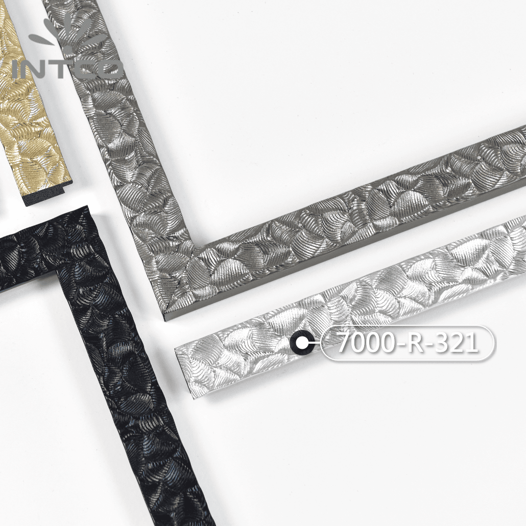 7000-R-321 — 3.18cm Silber PS Bilderrahmenleiste