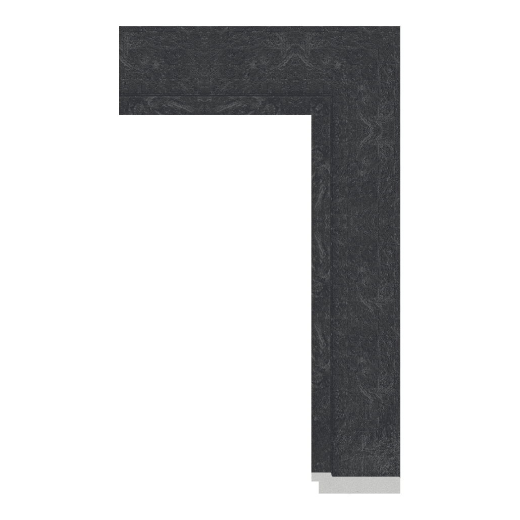 7158-K-062 — 7.37cm Natural PS Moldura para Quadro