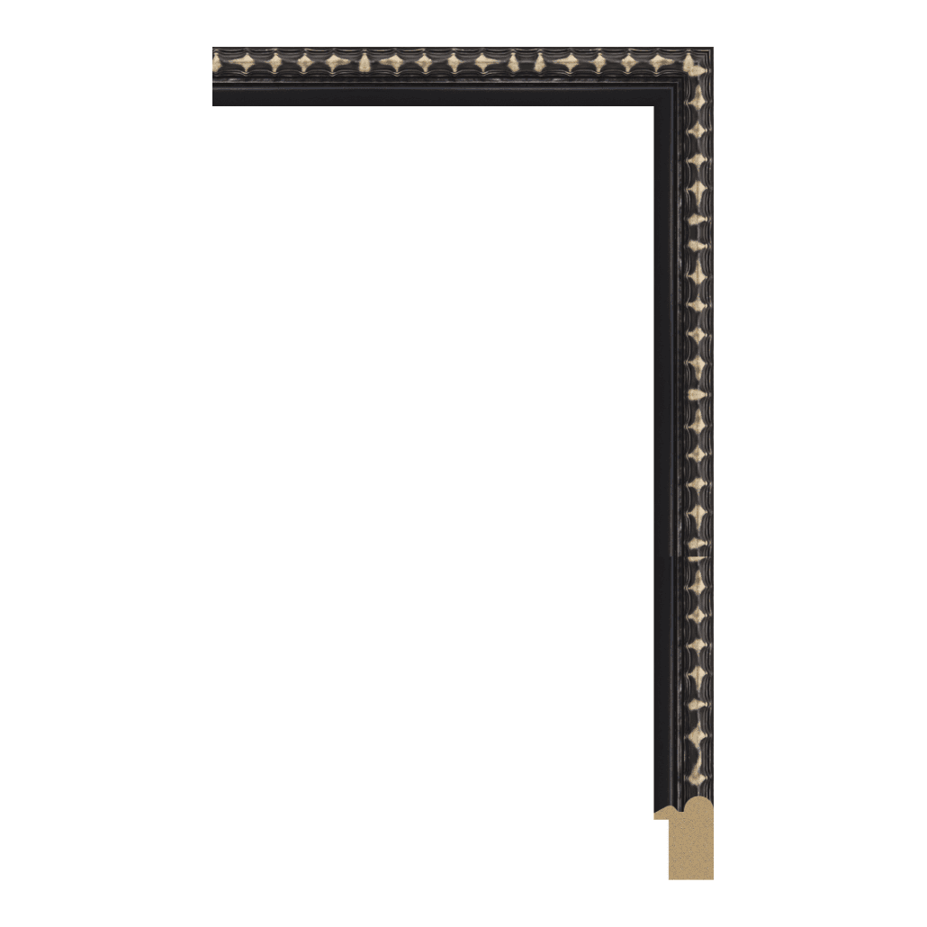7312-A-594B — 2.78cm PS Bilderrahmenleiste