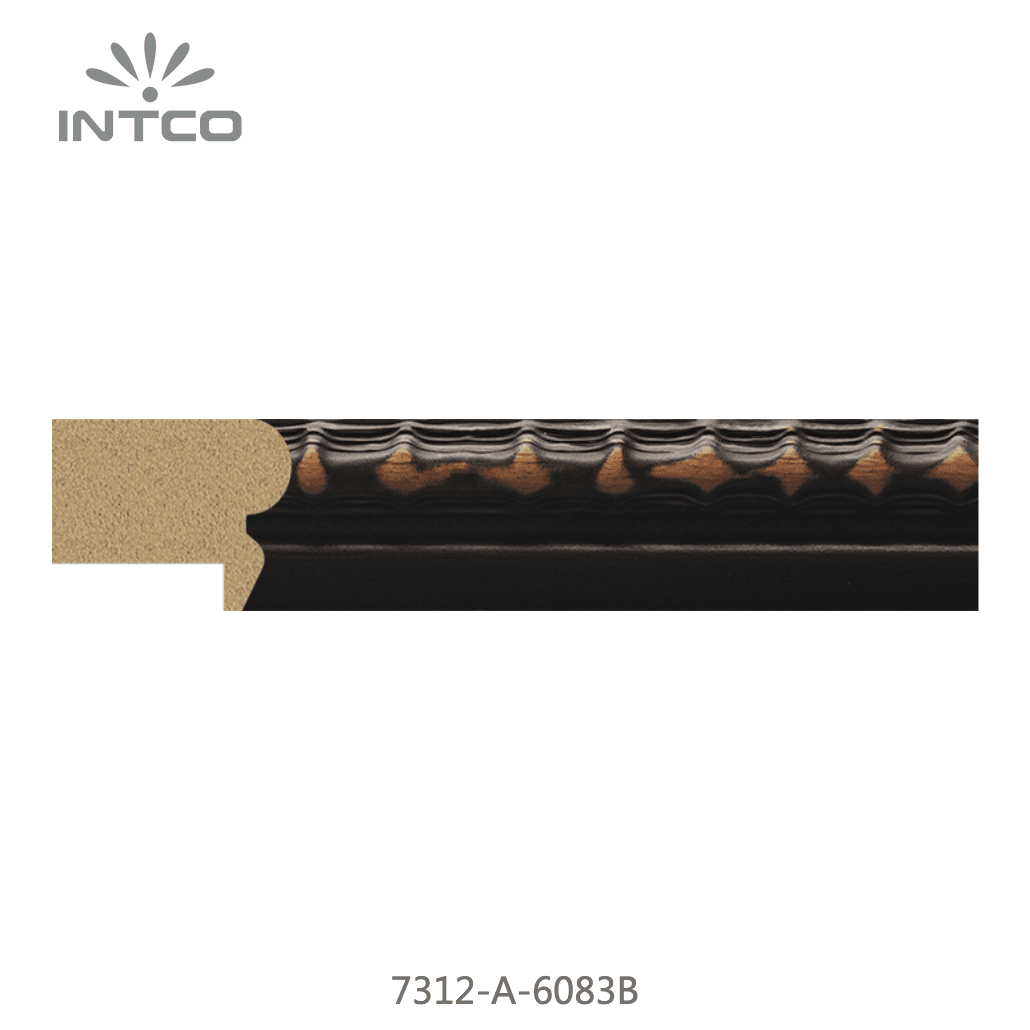 7312-A-6083B — 2.78cm PS Bilderrahmenleiste