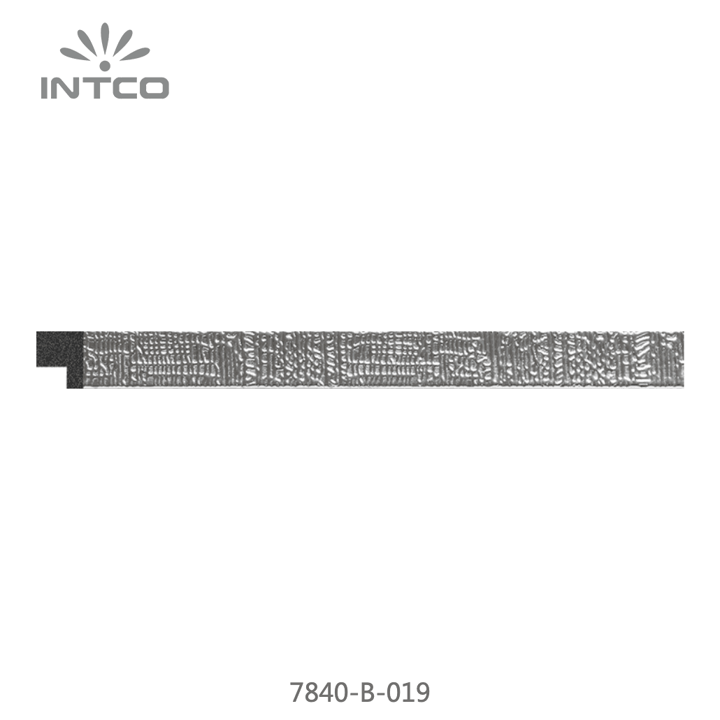 7840-B-019 — 1.2cm Argenté PS Baguette d'Encadrement