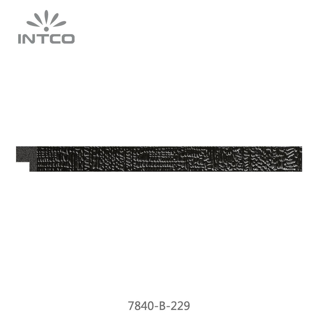 7840-B-229 — 1.2cm Argenté PS Baguette d'Encadrement
