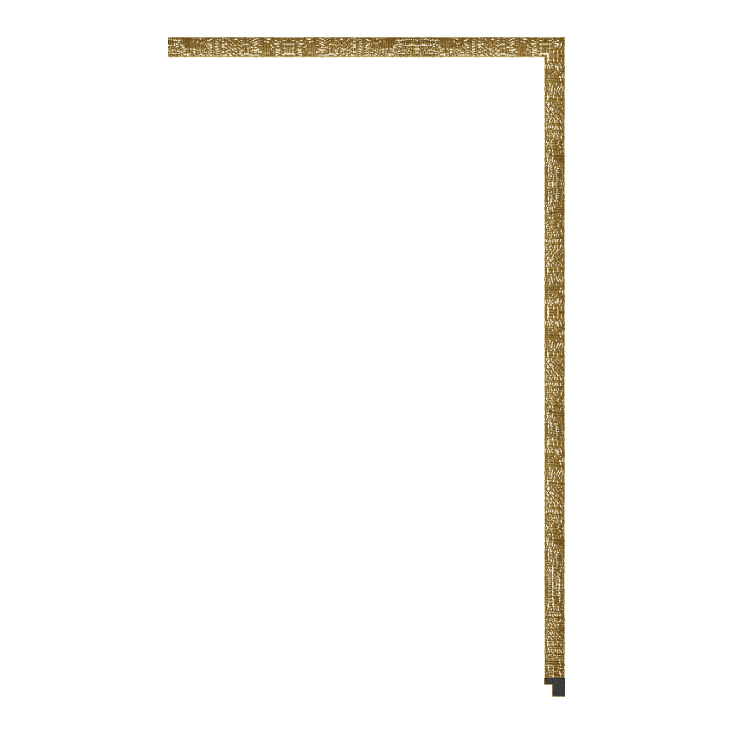 7840-B-226 — 1.2cm Doré PS Baguette d'Encadrement