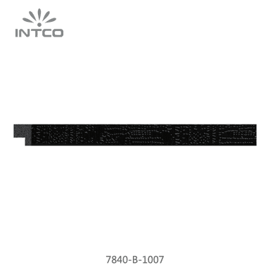 7840-B-1007 — 1.2cm Noir PS Baguette d'Encadrement