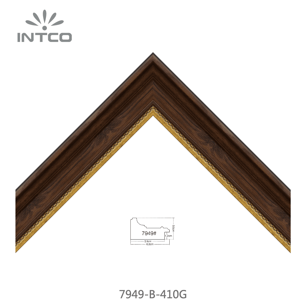 7949-B-410G — 6.3cm PS Moldura para Quadro