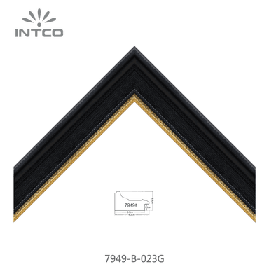 7949-B-023G — 6.3cm PS Moldura para Quadro