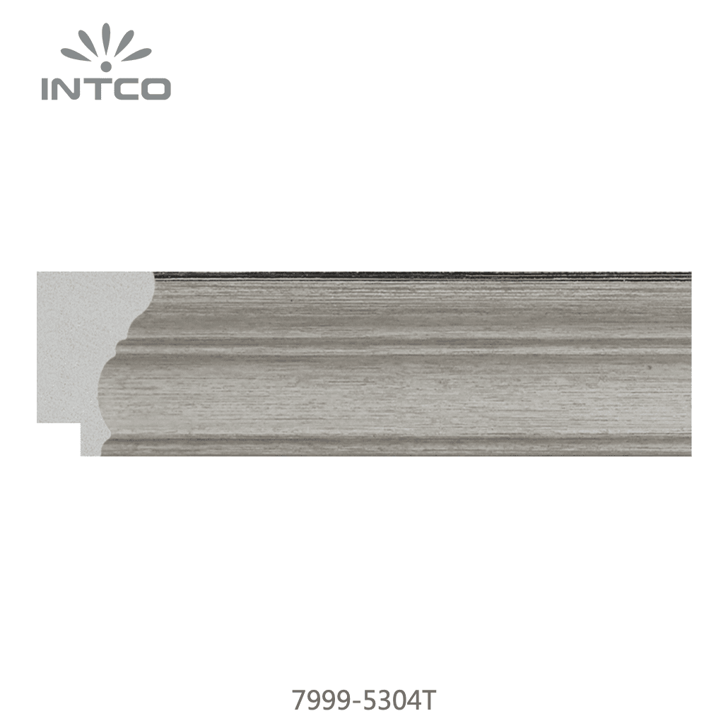 7999-5304T — 3.81cm Natur PS Bilderrahmenleiste