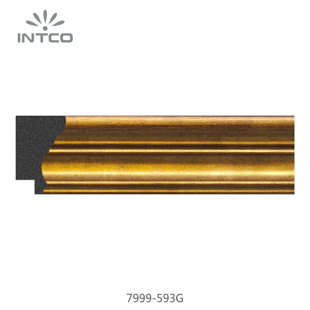7999-593G — 3.81cm Doré PS Baguette d'Encadrement