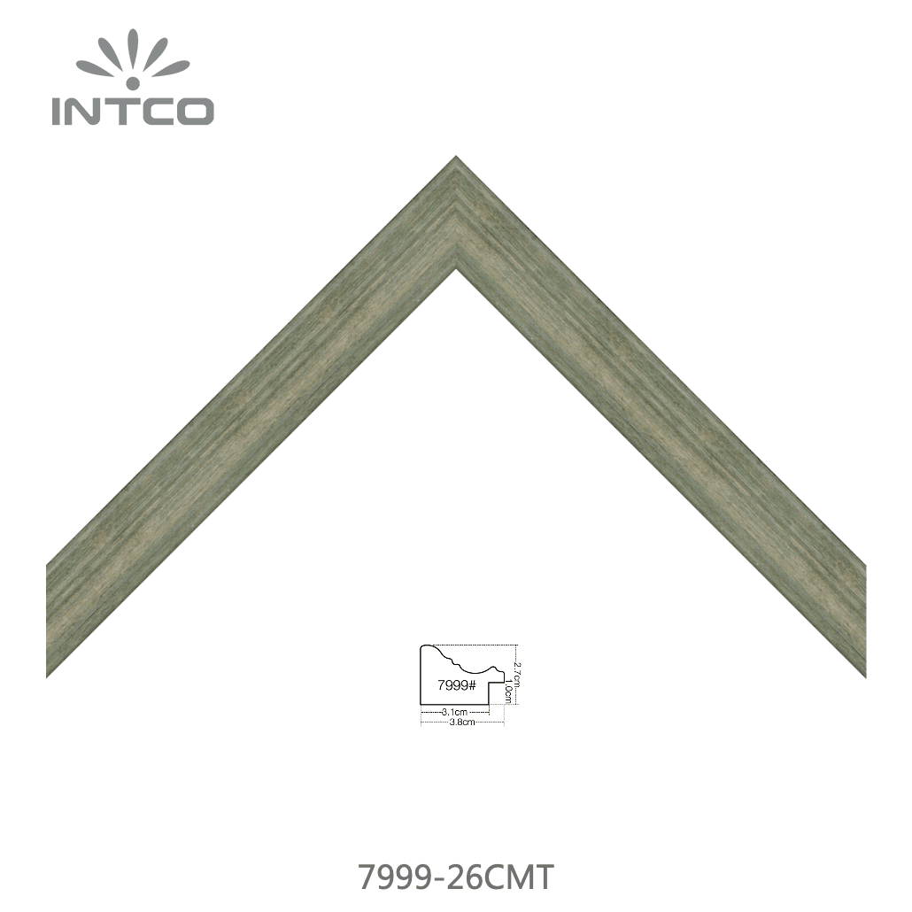 7999-26CMT — 3.81cm Multicolor PS Moldura para Quadro