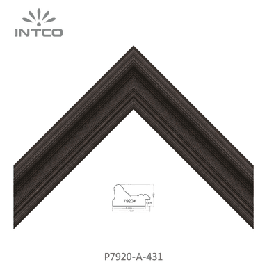 P7920-A-431 — 7.3cm Bronze PS Baguette d'Encadrement