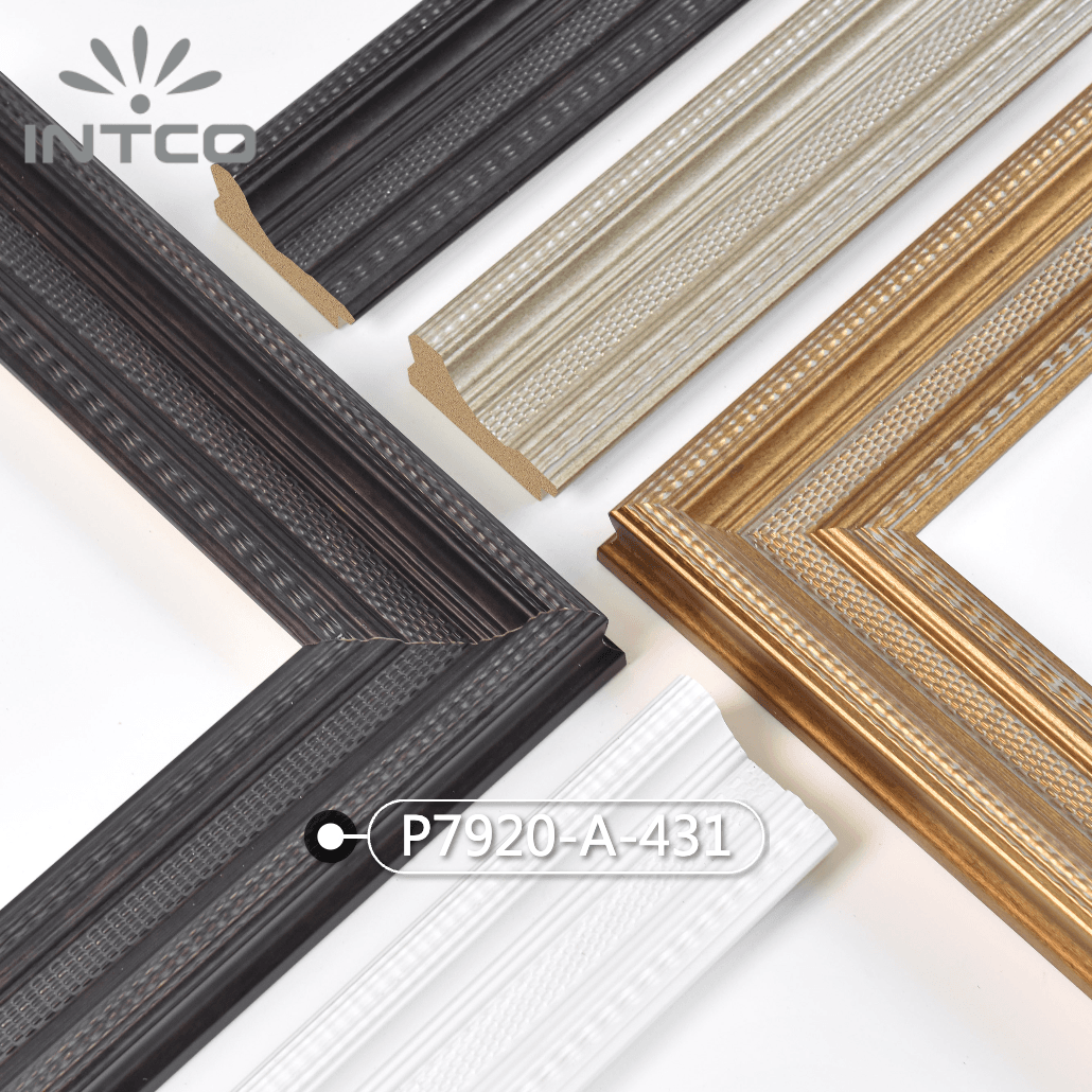 P7920-A-431 — 7.3cm Bronze PS Baguette d'Encadrement