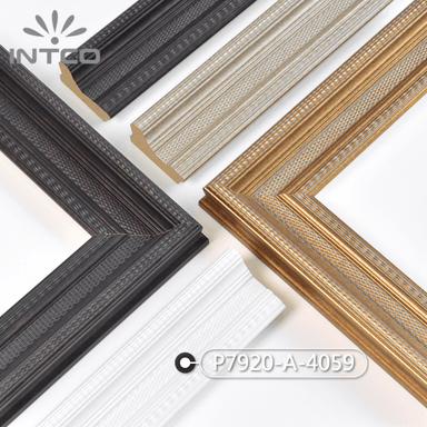 P7920-A-4059 — 7.3cm Branco PS Moldura para Quadro
