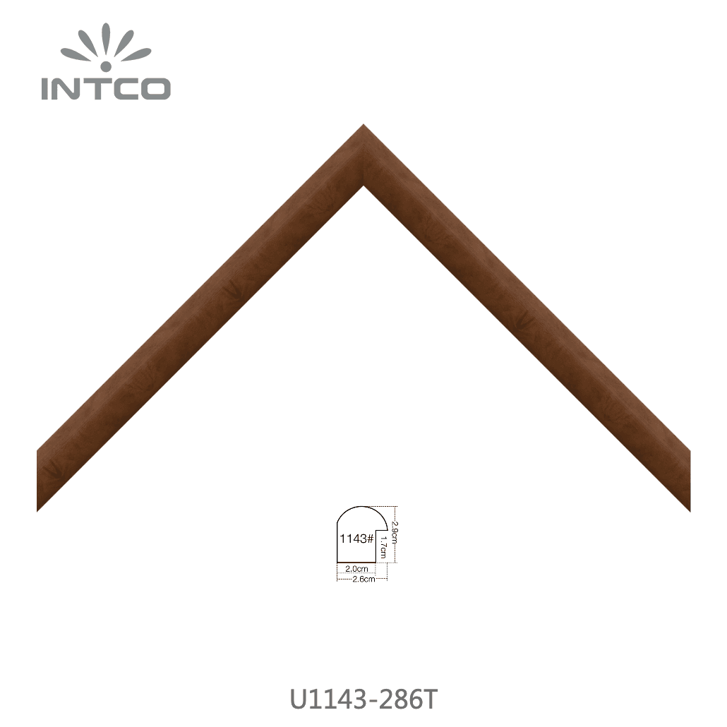 U1143-286T — 2.6cm Naturel PS Baguette d'Encadrement
