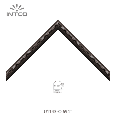 U1143-C-694T — 2.6cm Bronze PS Baguette d'Encadrement
