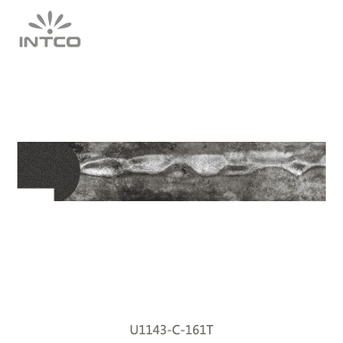 U1143-C-161T — 2.6cm Plateado PS Moldura para Marco de Fotos