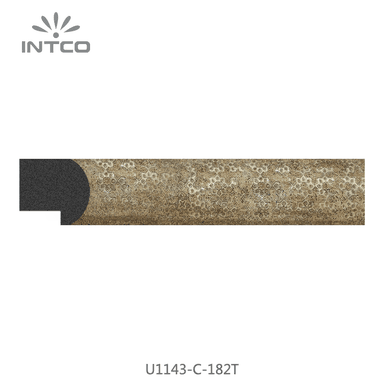 U1143-C-182T — 2.6cm Gold PS Bilderrahmenleiste