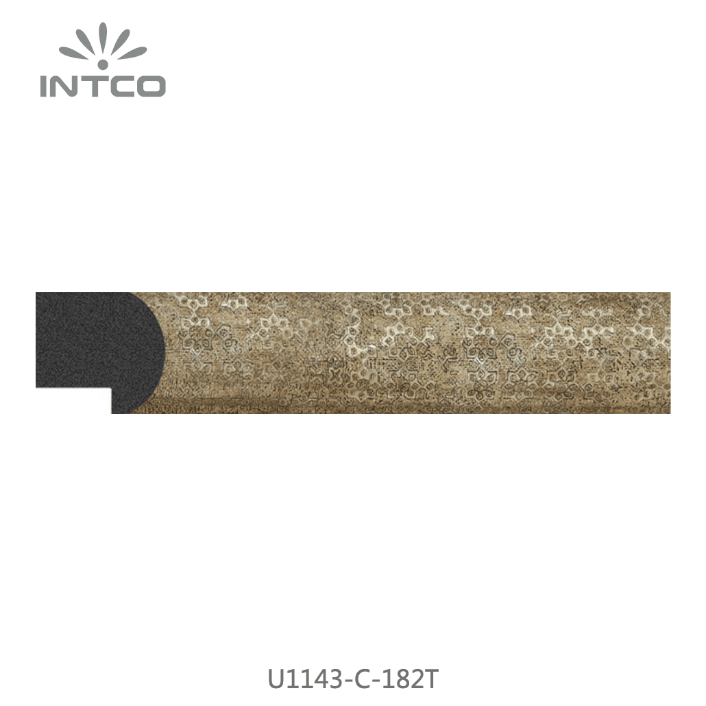 U1143-C-182T — 2.6cm Gold PS Bilderrahmenleiste