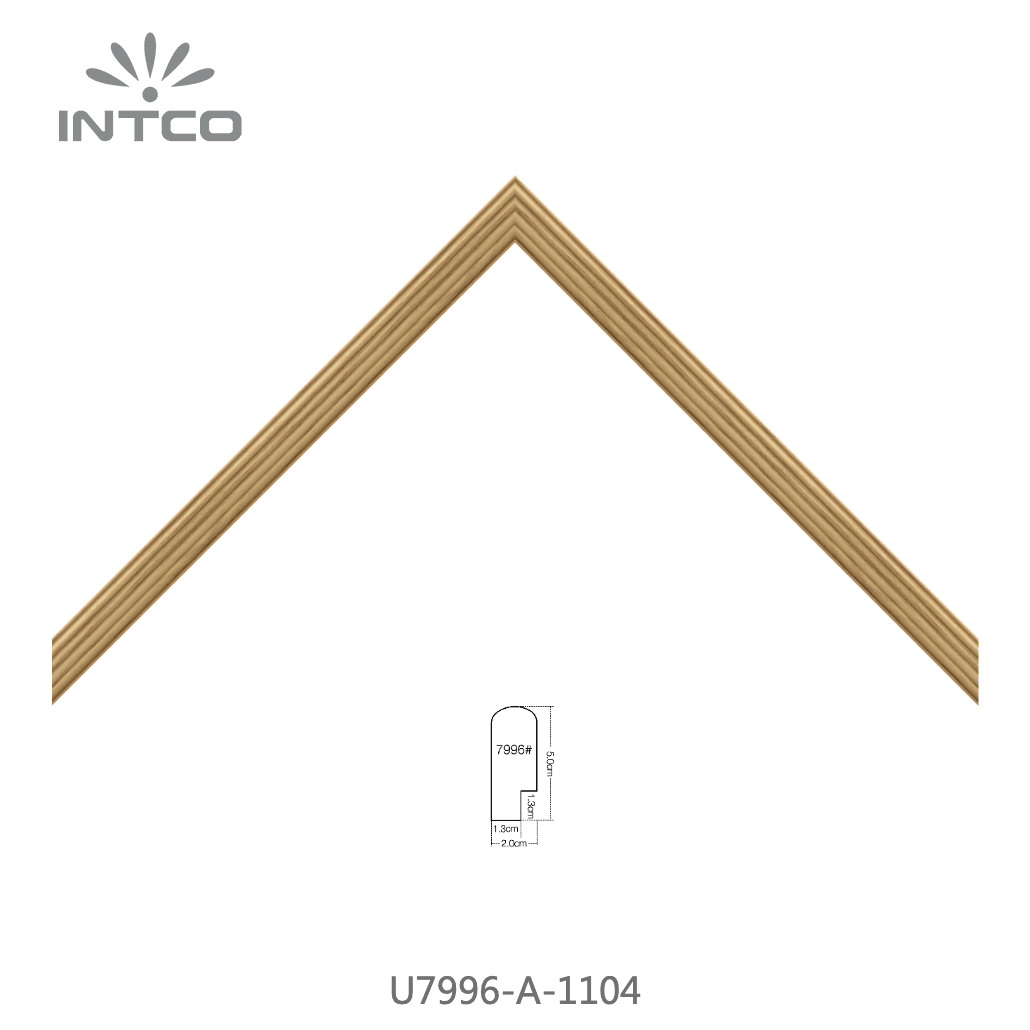 U7996-A-1104 — 2cm Natural PS Moldura para Quadro