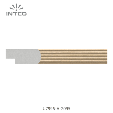 U7996-A-2095 — 2cm Natur PS Bilderrahmenleiste