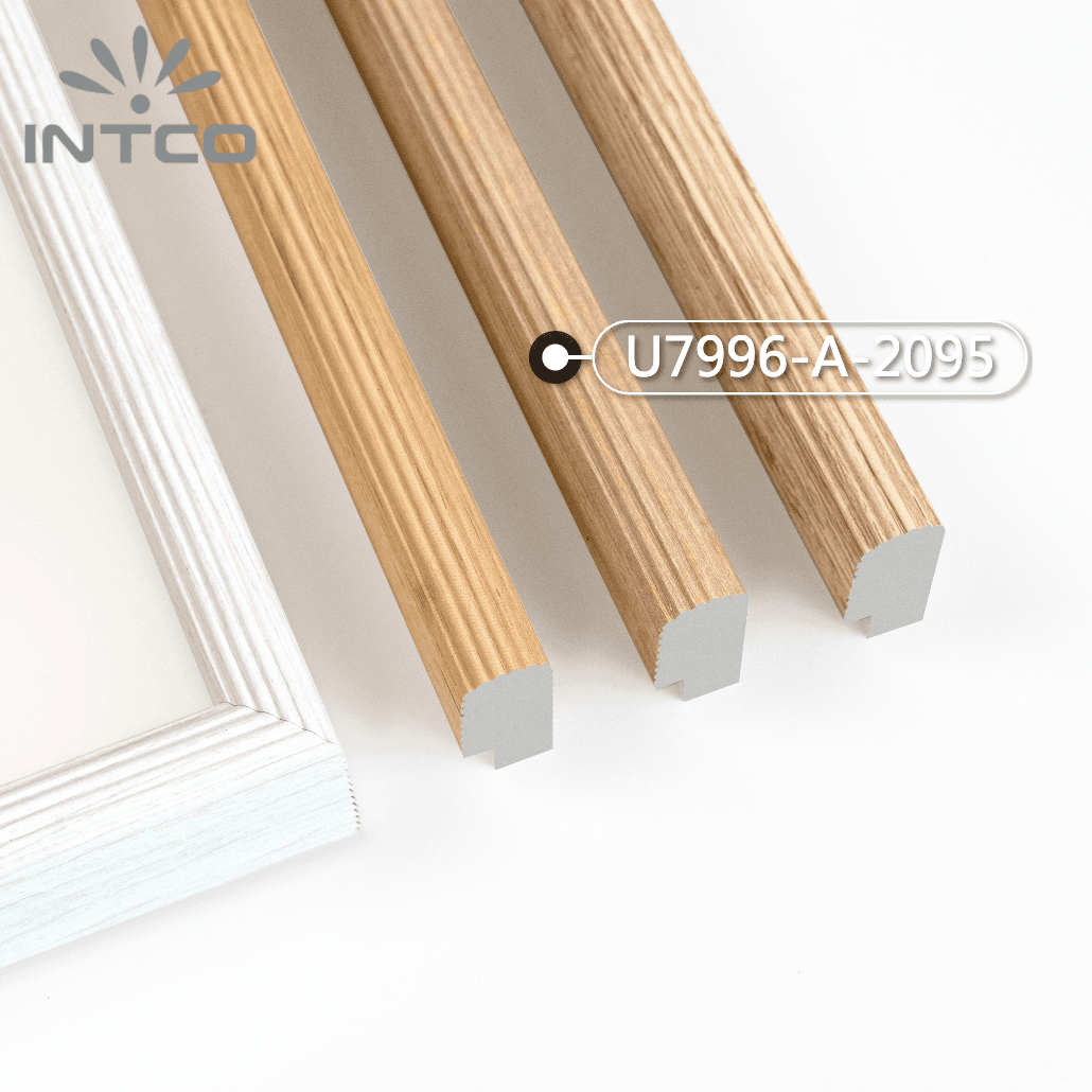U7996-A-2095 — 2cm Natur PS Bilderrahmenleiste
