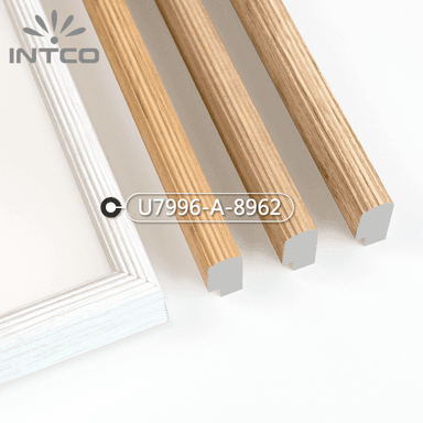 U7996-A-8962 — 2cm Branco PS Moldura para Quadro
