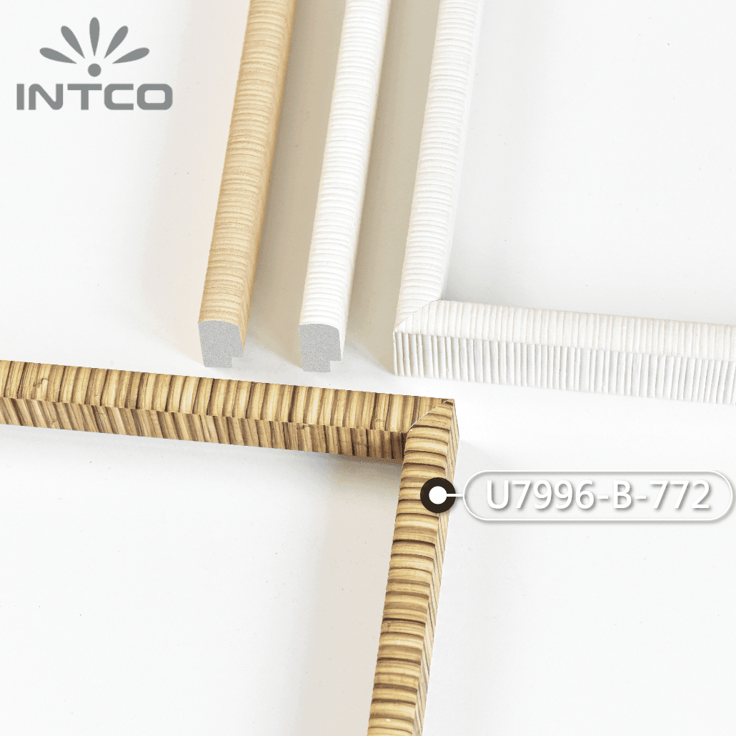 U7996-B-772 — 2cm Natur PS Bilderrahmenleiste