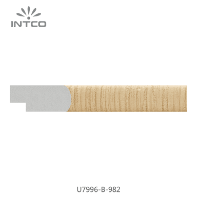 U7996-B-982 — 2cm Natur PS Bilderrahmenleiste