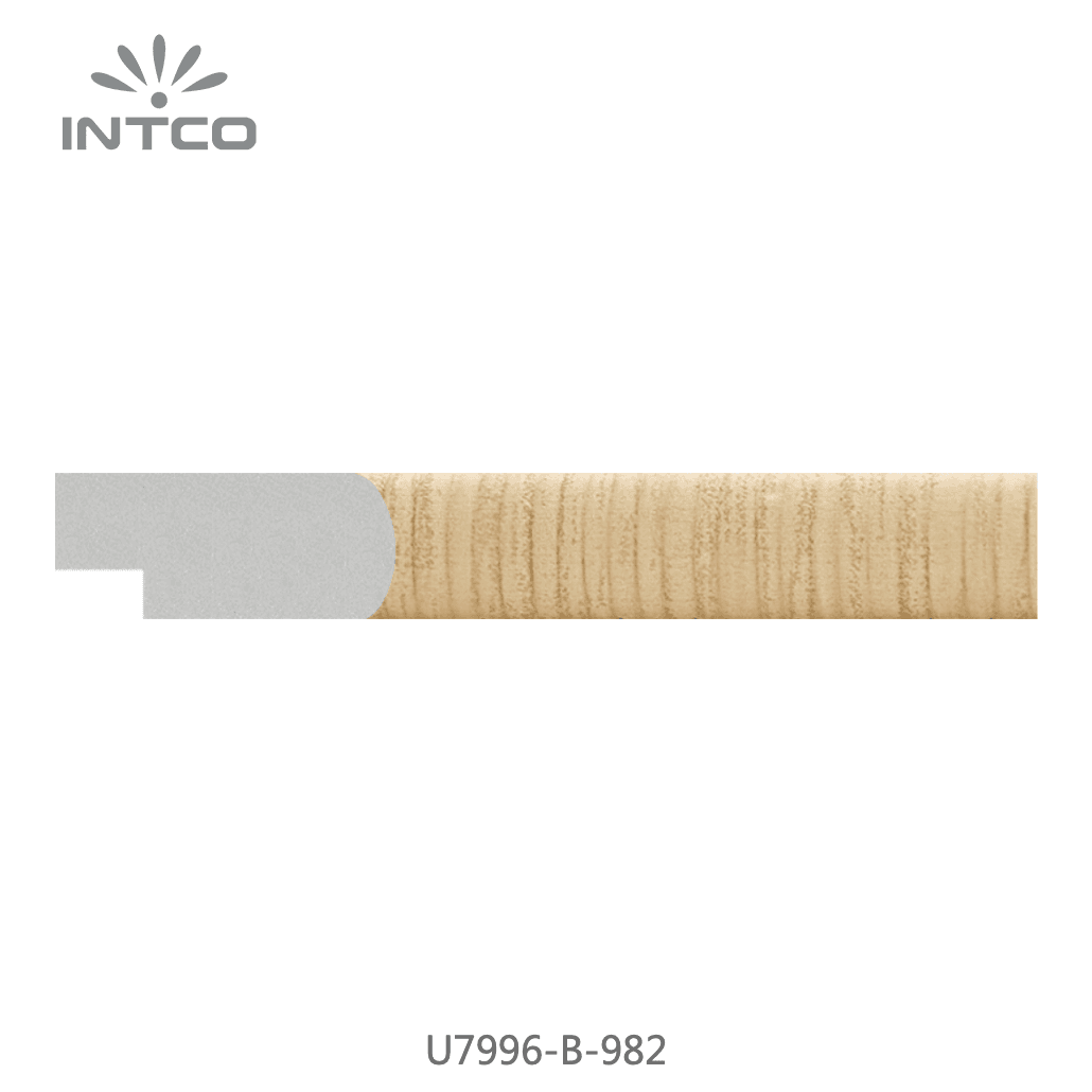 U7996-B-982 — 2cm Natur PS Bilderrahmenleiste