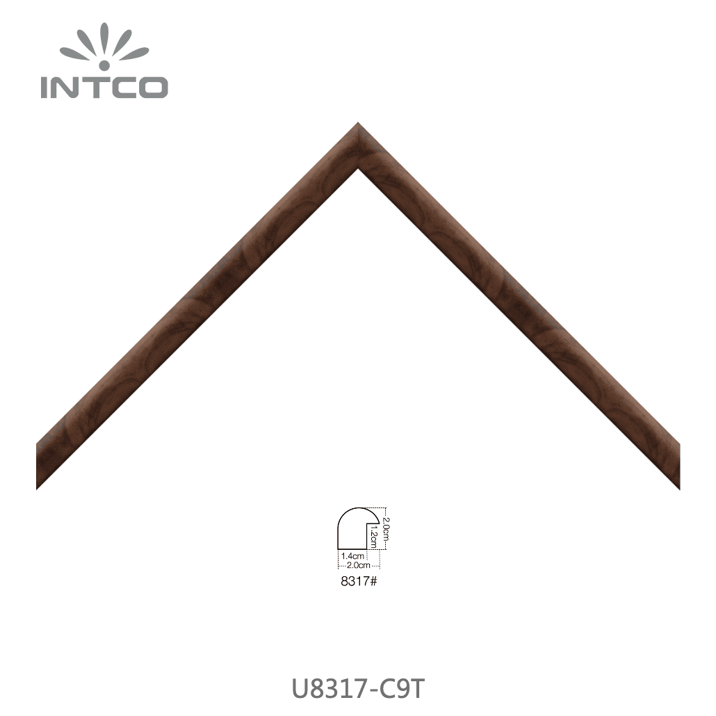 U8317-C9T — 2.01cm Natural PS Moldura para Quadro