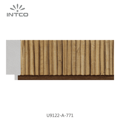 U9122-A-771 — 5.08cm Natural PS Moldura para Marco de Fotos