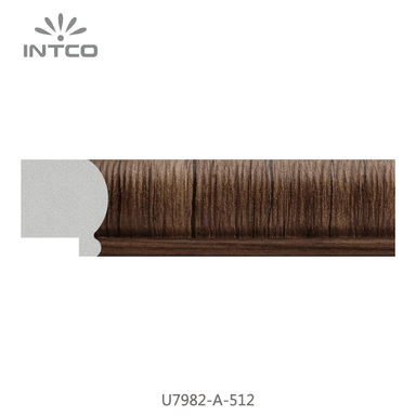 U7982-A-512 — 3.5cm Natural PS Moldura para Marco de Fotos