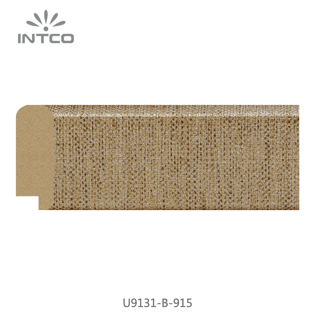 U9131-B-915 — 5cm Doré PS Baguette d'Encadrement