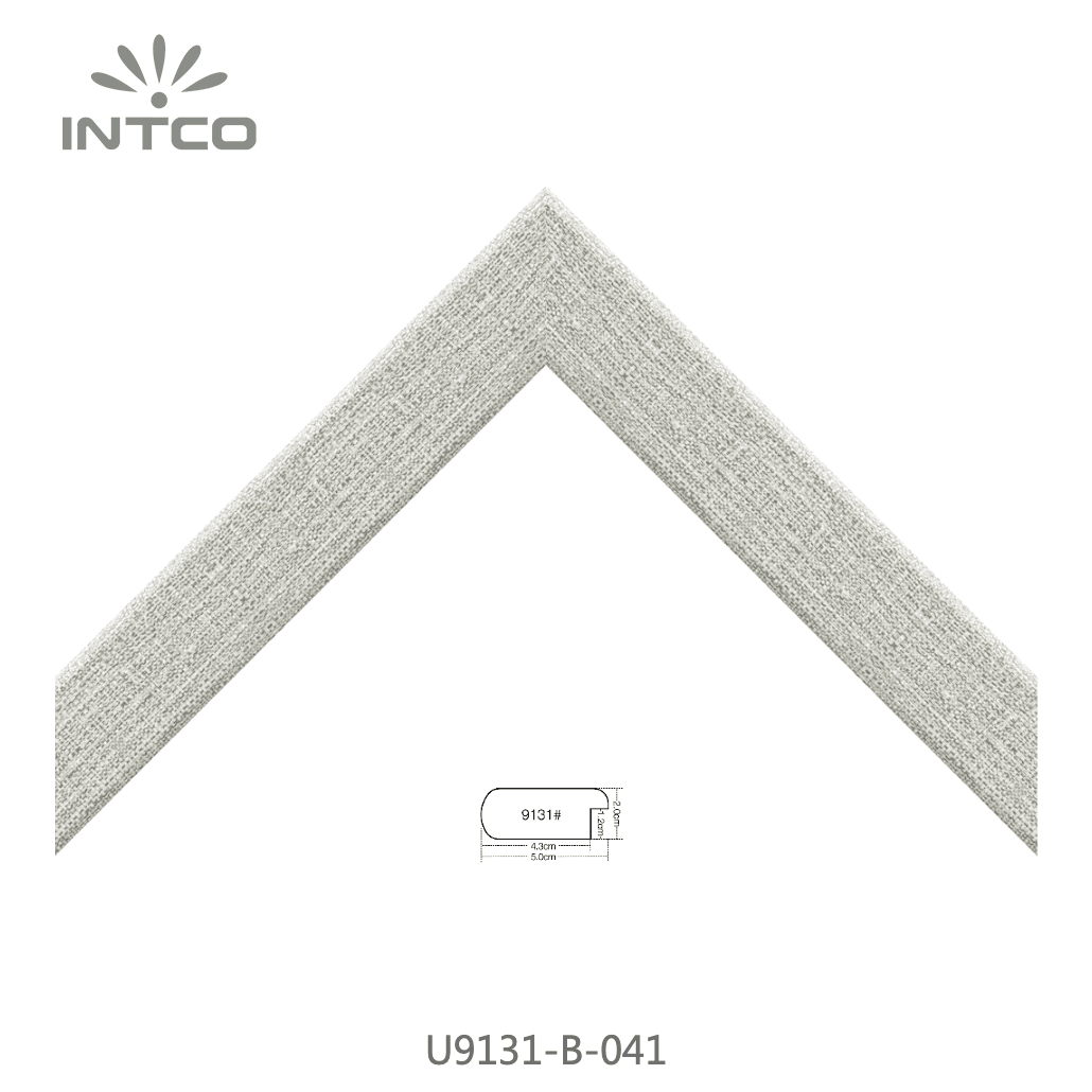 U9131-B-041 — 5cm Naturel PS Baguette d'Encadrement