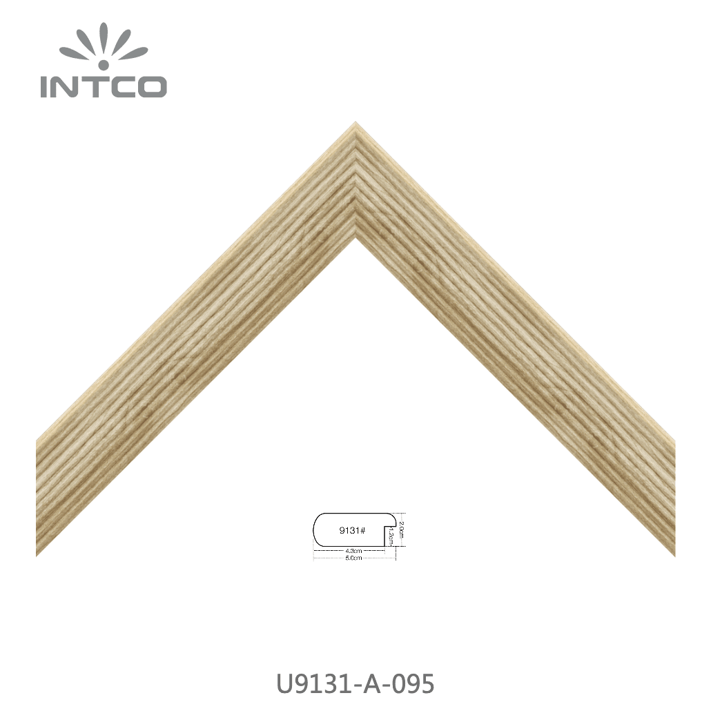 U9131-A-095 — 5cm Naturel PS Baguette d'Encadrement