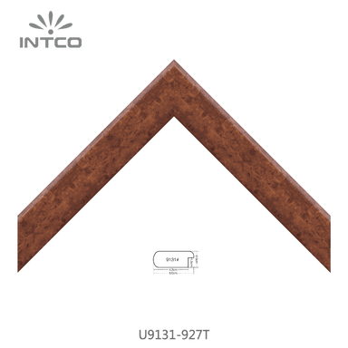 U9131-927T — 5cm Natur PS Bilderrahmenleiste