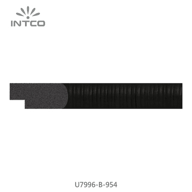 U7996-B-954 — 2cm Negro PS Moldura para Marco de Fotos