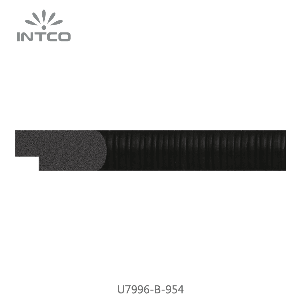 U7996-B-954 — 2cm Preto PS Moldura para Quadro