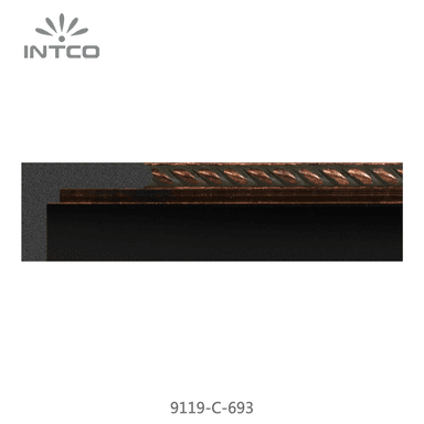 9119-C-693 — 3.5cm Bronze PS Bilderrahmenleiste