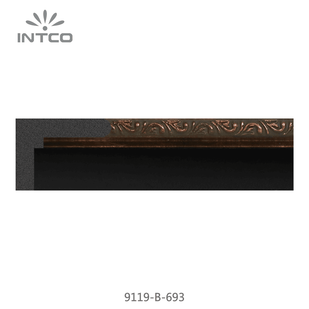9119-B-693 — 3.5cm Bronze PS Moldura para Quadro