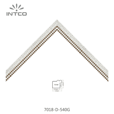 7018-D-540G — 3.01cm PS Bilderrahmenleiste