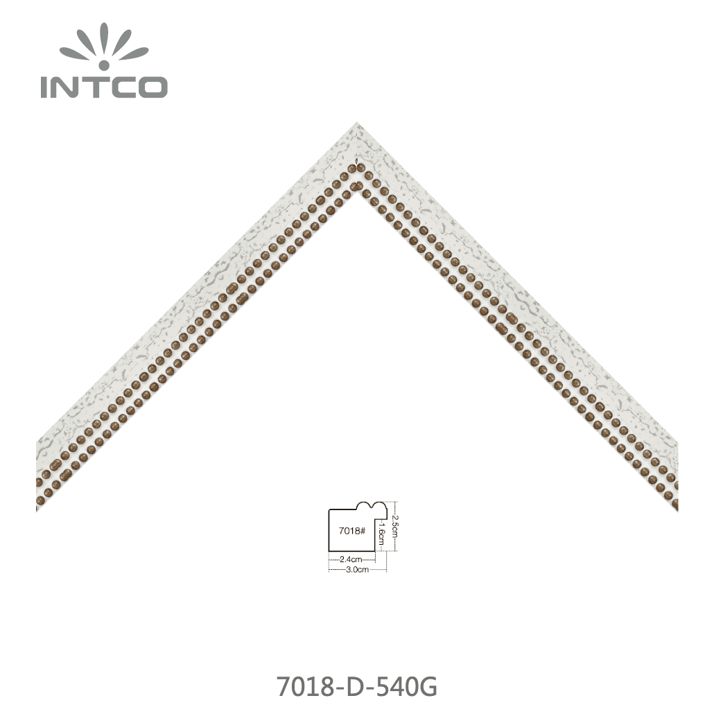 7018-D-540G — 3.01cm PS Bilderrahmenleiste
