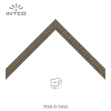 7018-D-541G — 3.01cm PS Bilderrahmenleiste