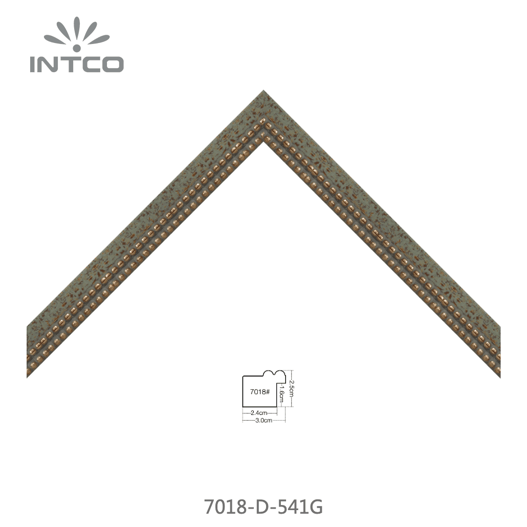 7018-D-541G — 3.01cm PS Bilderrahmenleiste