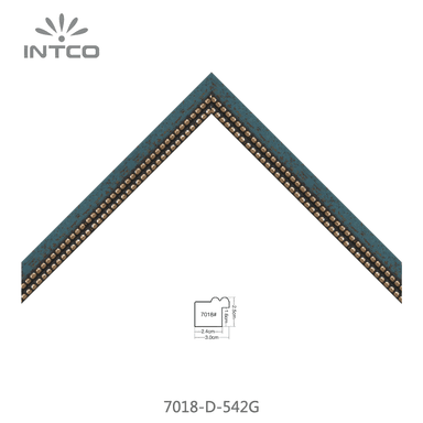 7018-D-542G — 3.01cm PS Bilderrahmenleiste
