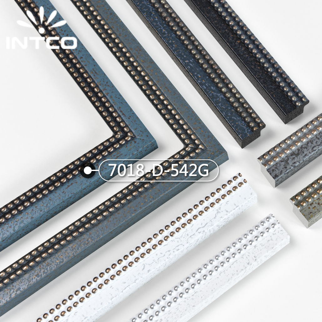 7018-D-542G — 3.01cm PS Bilderrahmenleiste