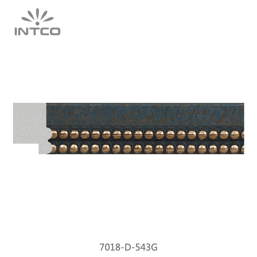 7018-D-543G — 3.01cm PS Bilderrahmenleiste
